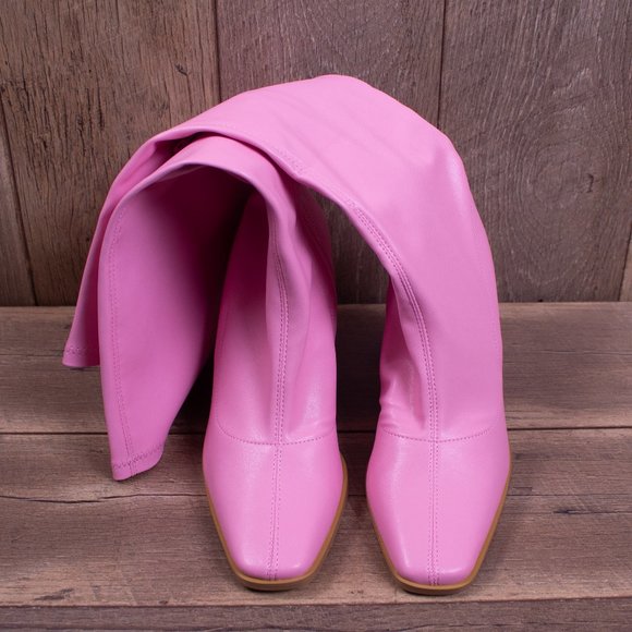 Block Heel Boots - Picture 3 of 8